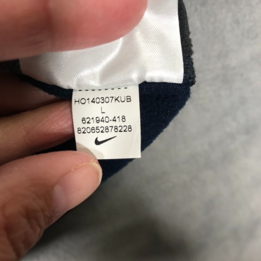 Pitt Panthers Nike Hoodie Sweatshirt Men's Large Blue Therma Fit Basketball - Picture 11 of 16